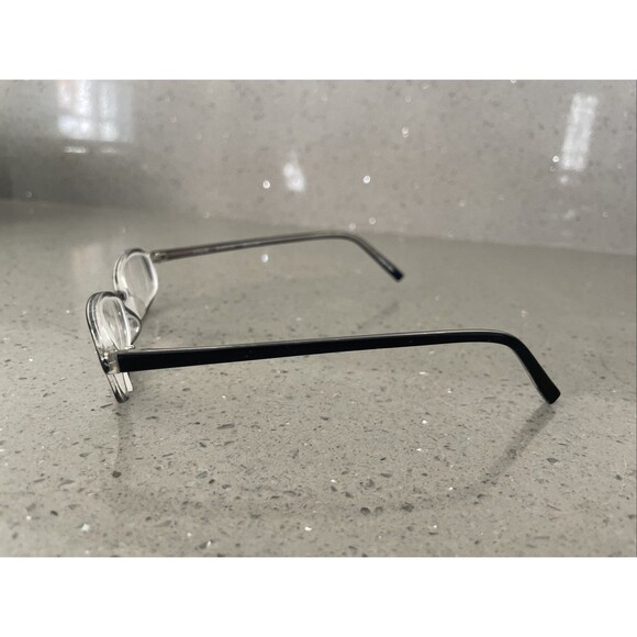 Legacy CTP 5009 BK/CR 48-17-140 Black Crystal Full Rim Eyeglasses Frames ONLY - Picture 3 of 10